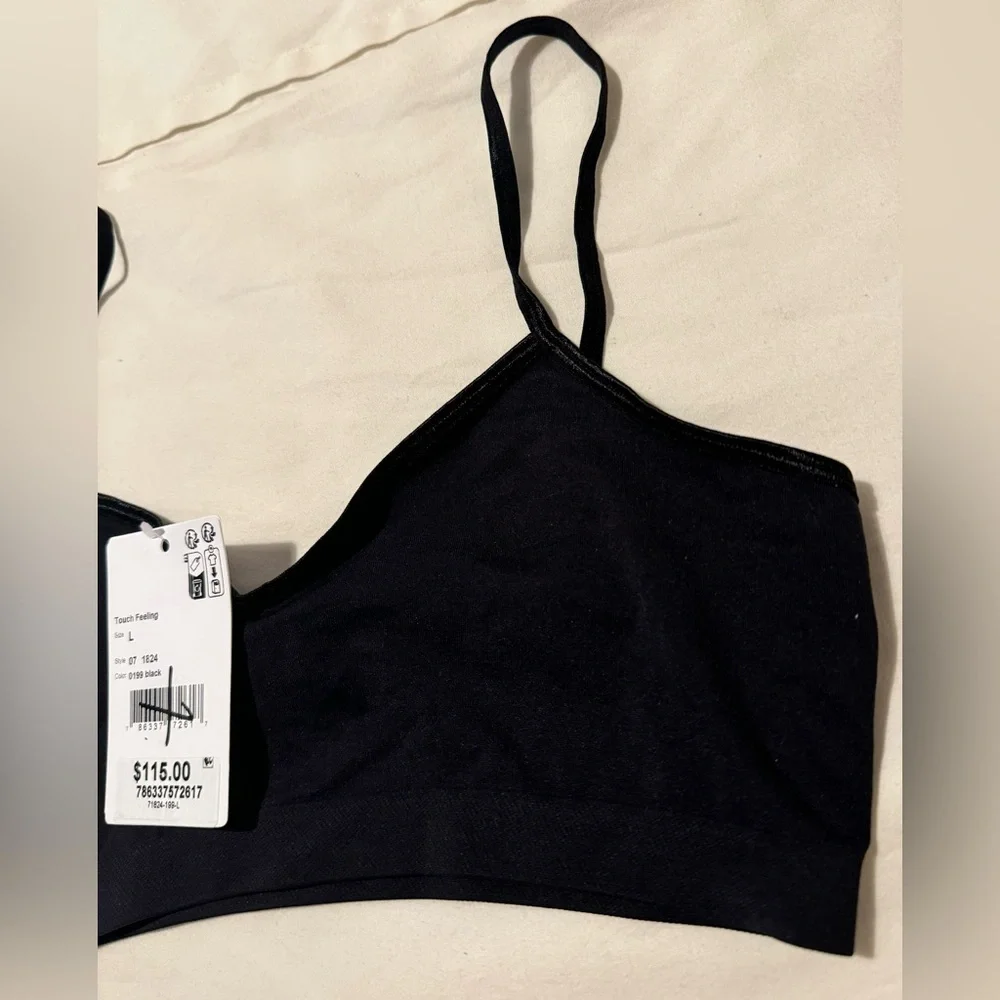 Hanro Black Bandeau - Picture 3 of 9